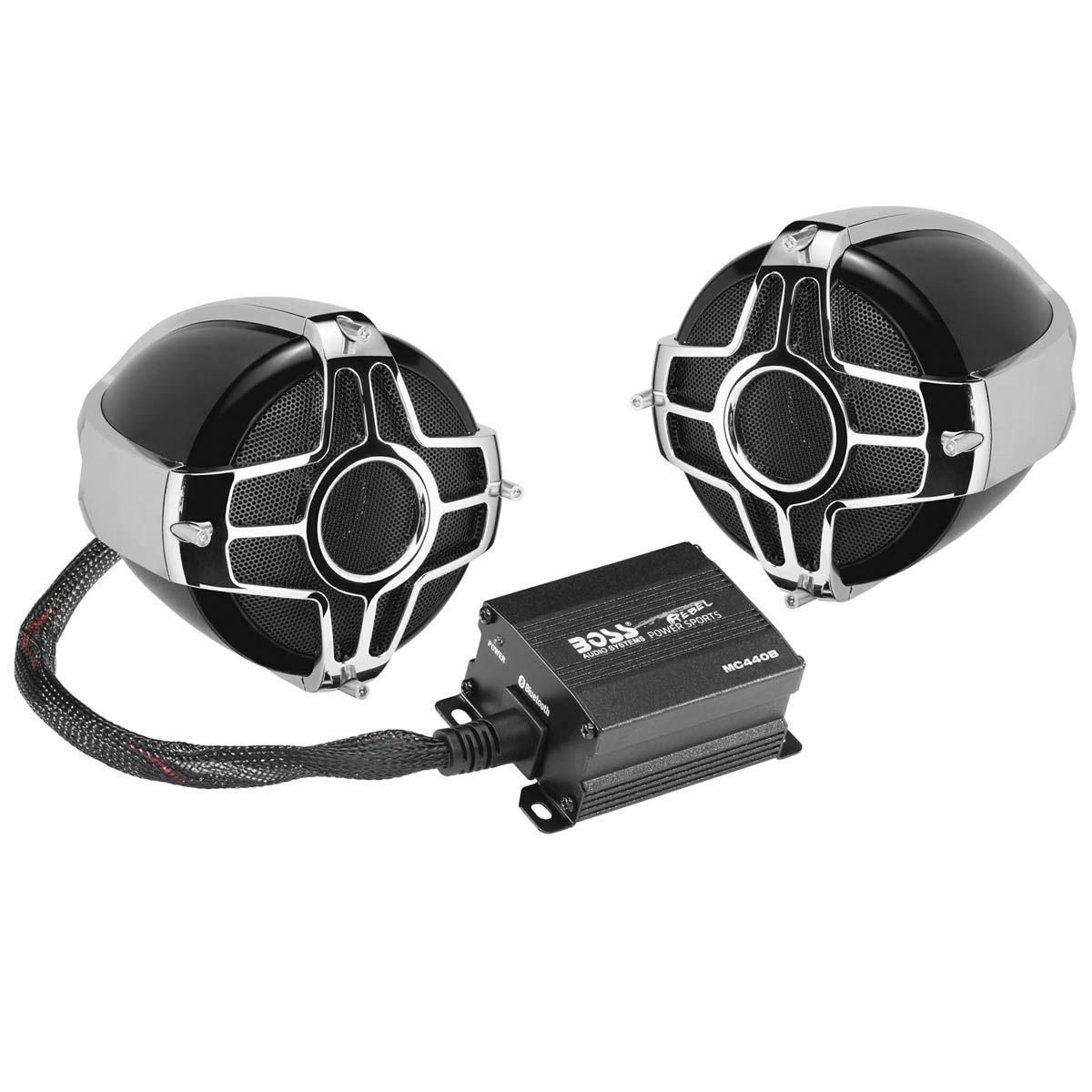 Boss Bluetooth 2ch スピーカー＆アンプシステム |ハーレーパーツ専門