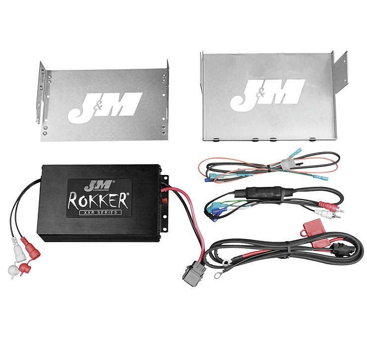 J&M ROKKERシリーズ 350w 2chアンプキット 2006～2013 FLHX-02