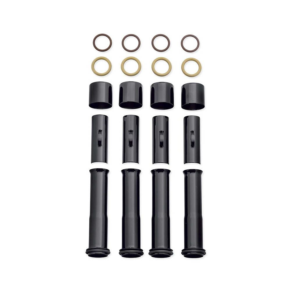 プッシュロッドカバーキット グロスブラック-02