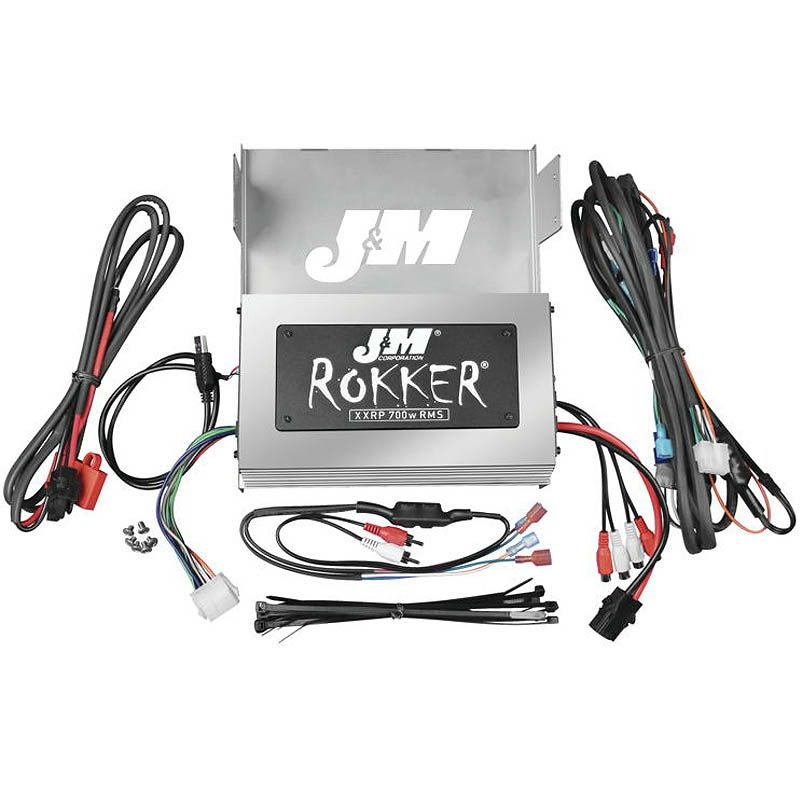 J&M ROKKERシリーズ 700w 4chアンプキット 2006～2013 FLHT-01