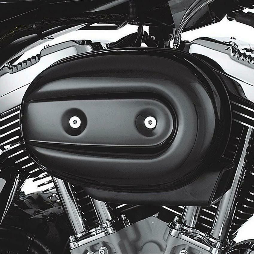 Harley-Davidson エアクリーナーカバー ブラック エアークリーナーカバー グロスブラック |ハーレーパーツ専門店 HDパーツ