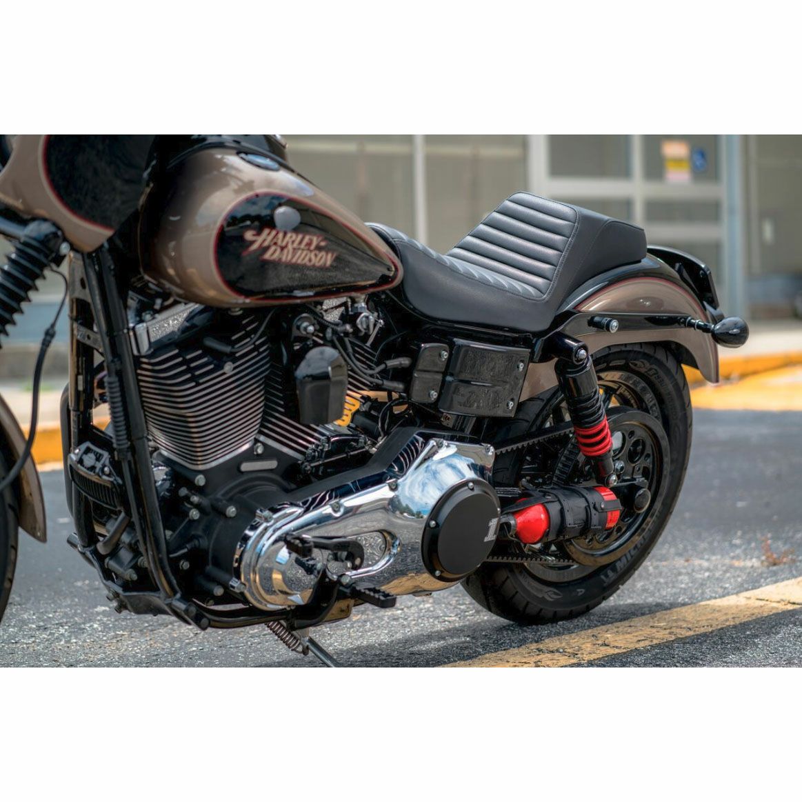 Nash Motorcycle フューエルスリング・ボトルホルダー　ブラック/ニッケルバックル-03