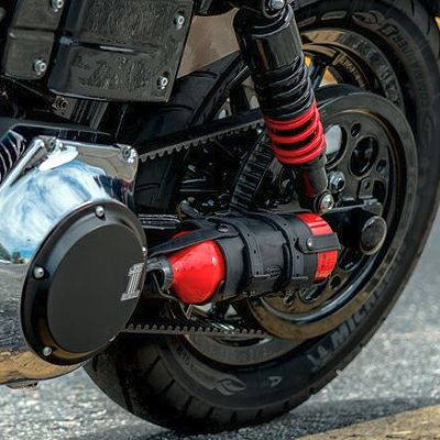 Nash Motorcycle フューエルスリング・ボトルホルダー　ブラック/ブラックバックル-05