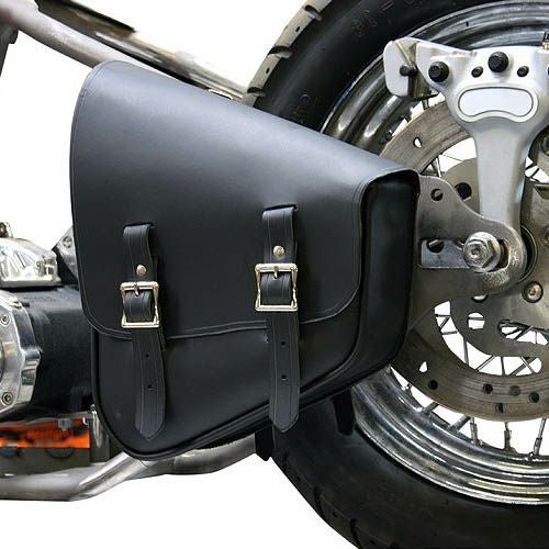 Nash Motorcycle(ナッシュ モーターサイクル)NASHTYスイングアームバッグ ブラウン-02