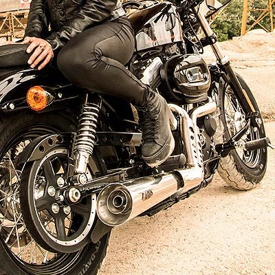 Roland Sands Design スポーツスター バックステップキット ブラック 