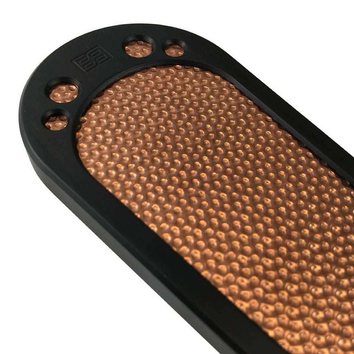Brass Balls Cycles タンクコンソール　ブラック x チョッパーインレイ-02