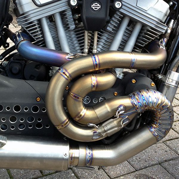 ZARD XR1200 フルエキゾーストマフラー　チタンヘッダー/カーボンマフラー-03