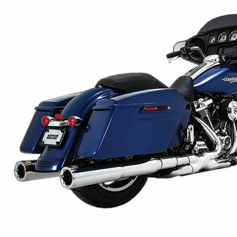 バンス＆ハインズ 40thモデル HI-OUTPUT 4.5インチ スリップオン・マフラー クローム-01