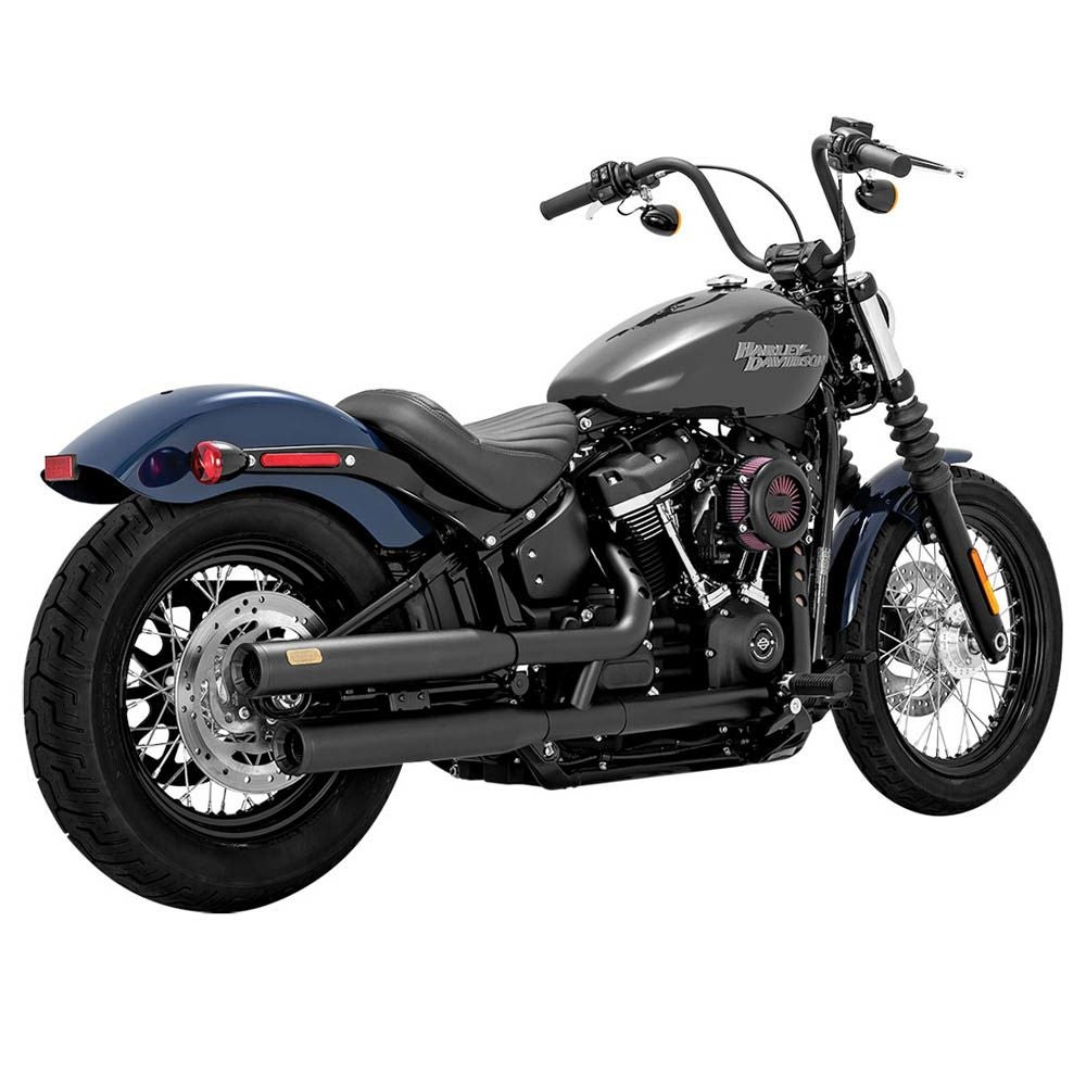 バンス＆ハインズ 40thモデル ELIMINATOR 300 スリップオンマフラー ブラック-01