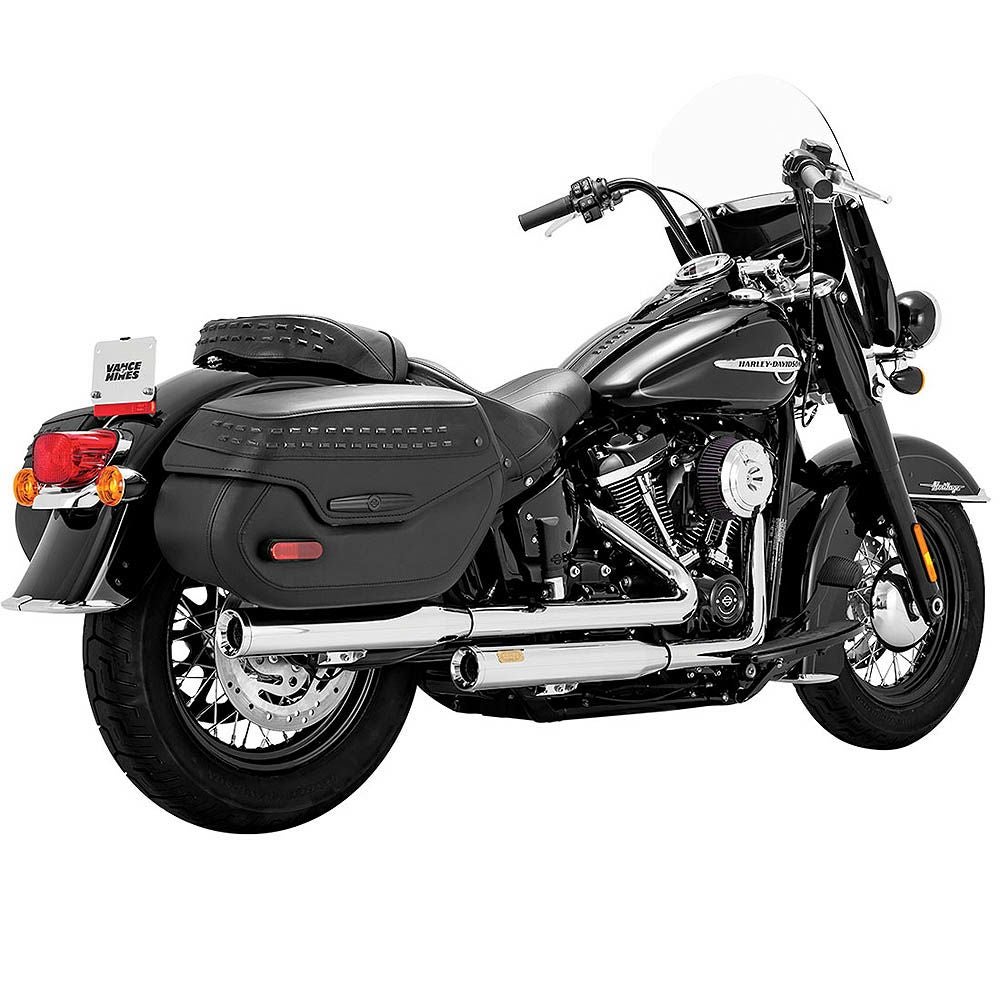 バンス＆ハインズ 40thモデル ELIMINATOR 300 スリップオンマフラー クローム-01