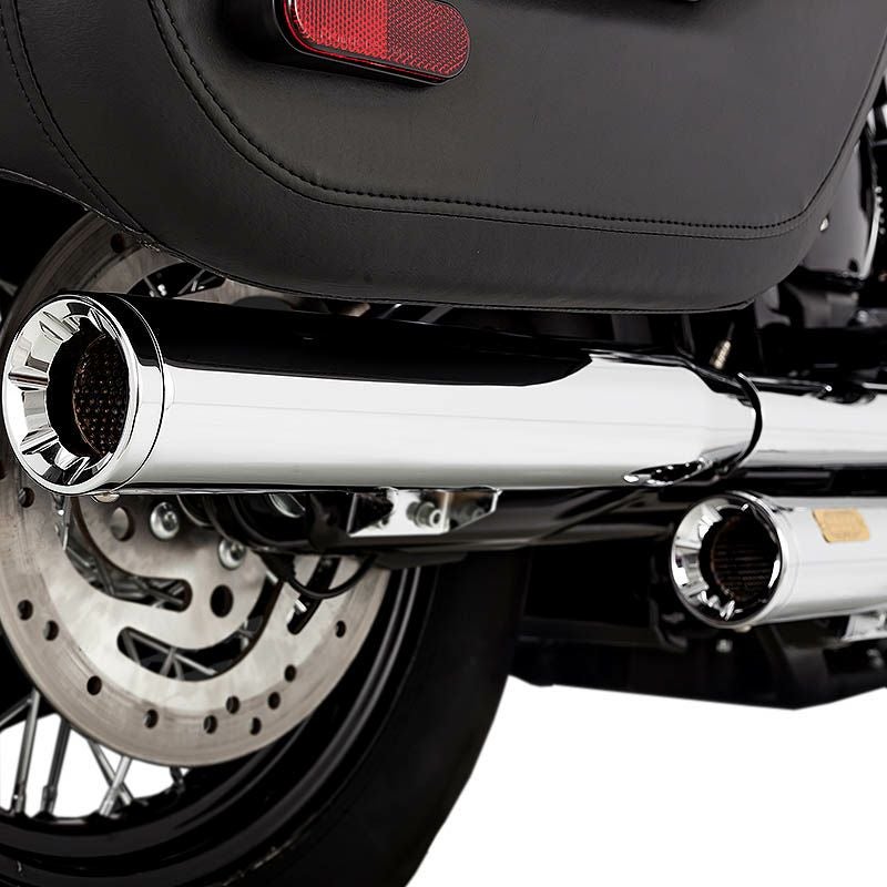 バンス＆ハインズ 40thモデル ELIMINATOR 300 スリップオンマフラー クローム-02