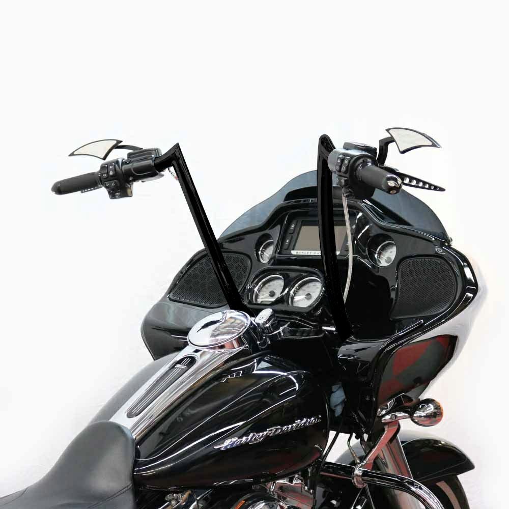 Paul Yaffe モンキーバガーバー 配線済 10インチ クローム ロード