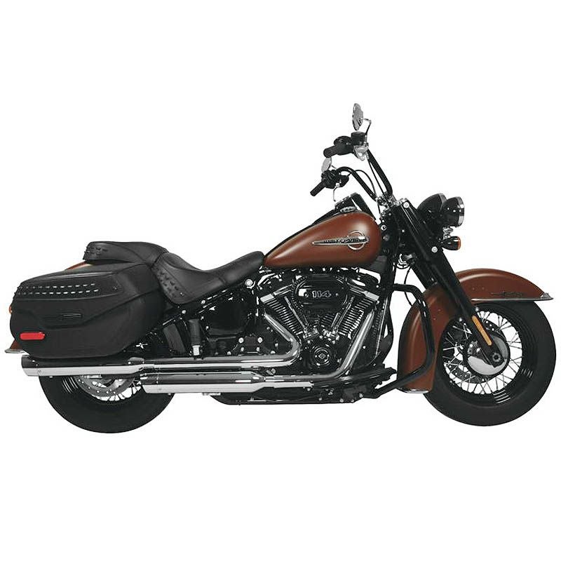 Rush（ラッシュ）3500シリーズ　スリップオンマフラー　クローム　FLHC、FLDE-01