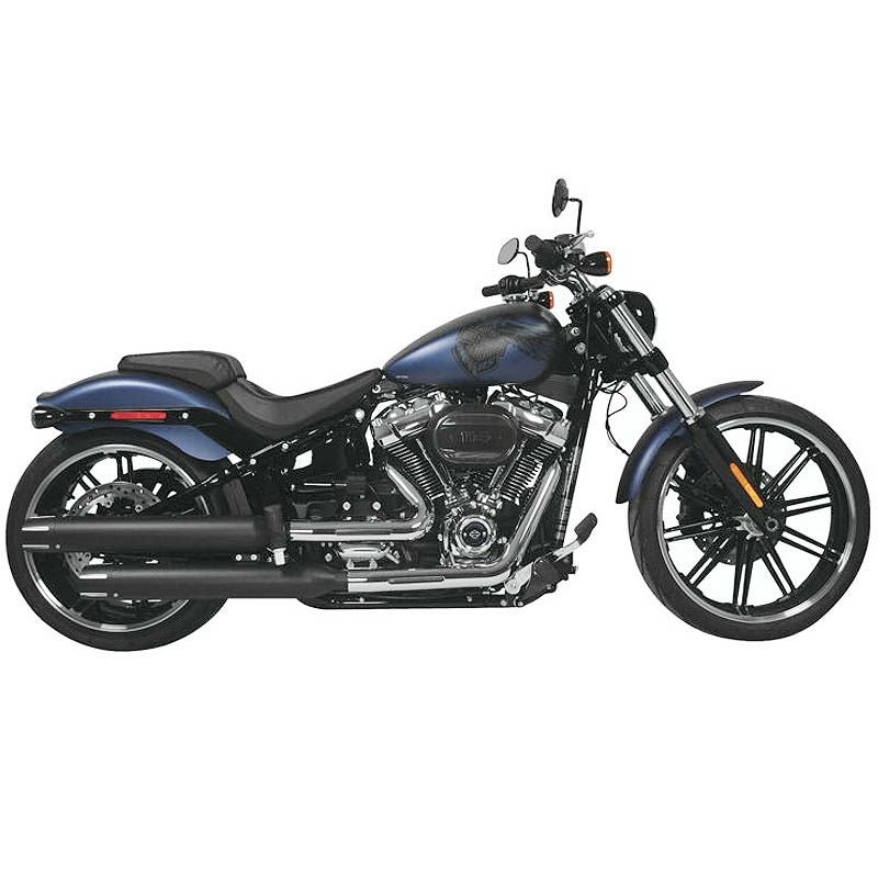 Rush（ラッシュ）3500シリーズ　スリップオンマフラー　ブラック　FLFB/S、FLSL、FXBR/S、FXBB、FXLR-01