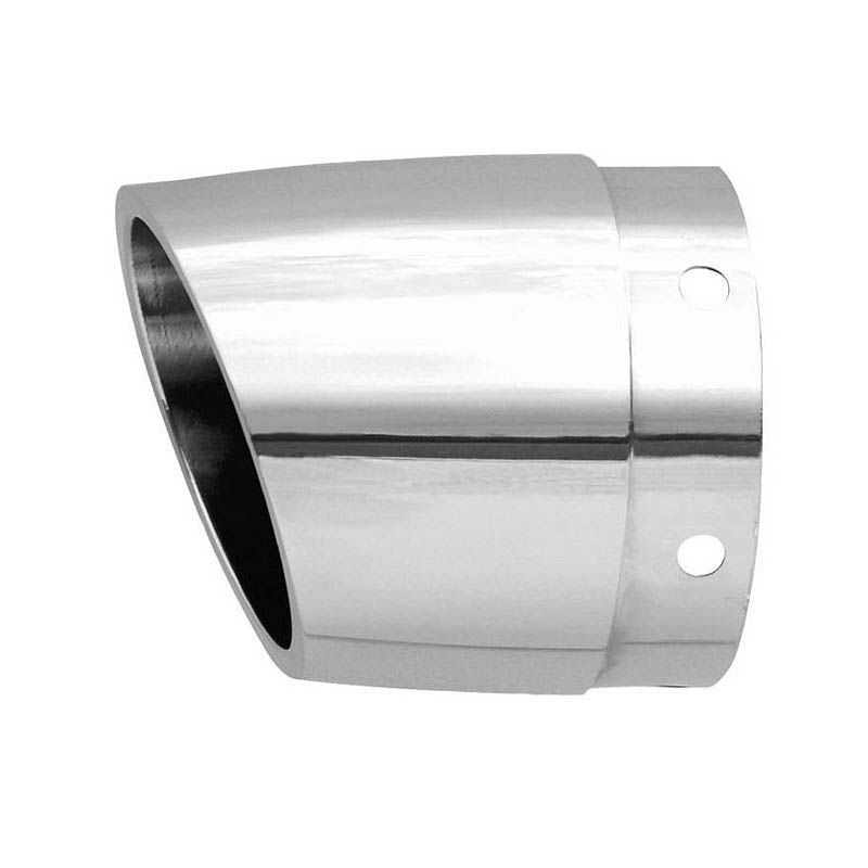 Rush（ラッシュ）アングルカットテーパーエンドキャップ　クローム-01