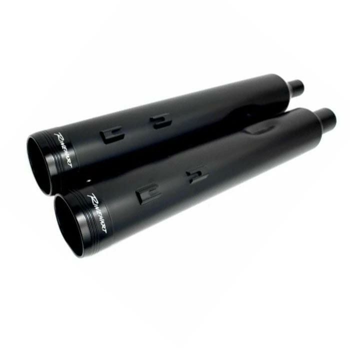 ラインハート 4.5″ DBX45 スリップオンマフラー ブラック/ブラック