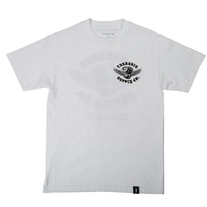 Thrashin Supply 「Shop」Tシャツ ホワイト-02