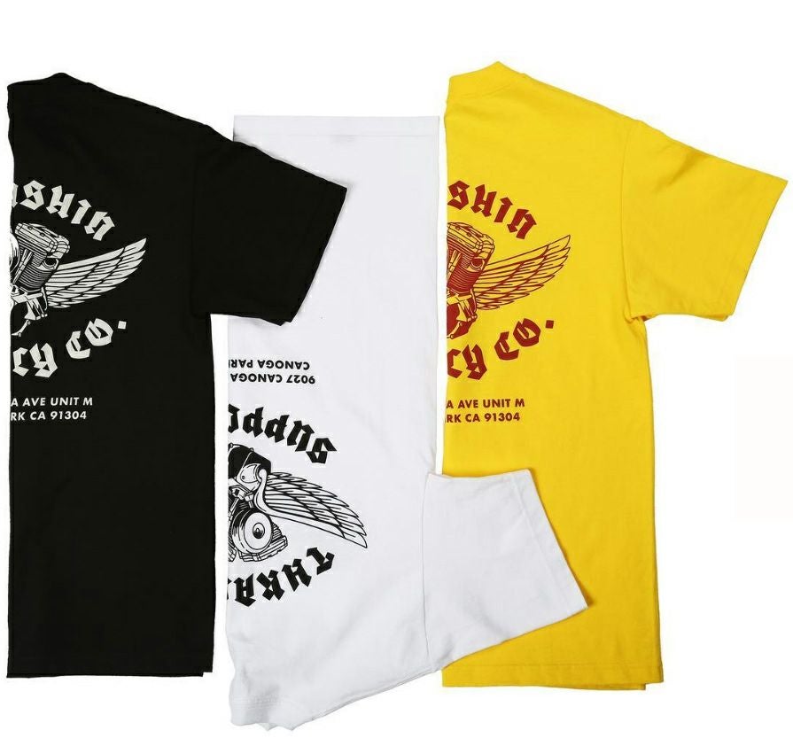 Thrashin Supply 「Shop」Tシャツ ホワイト-04