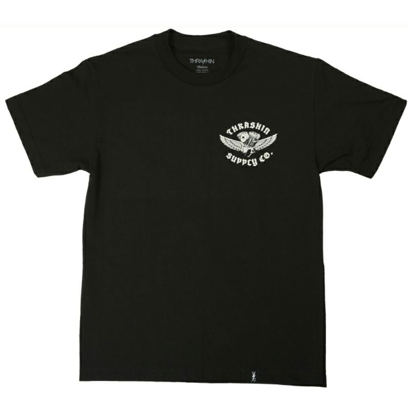 Thrashin Supply 「Shop」Tシャツ ブラック-02