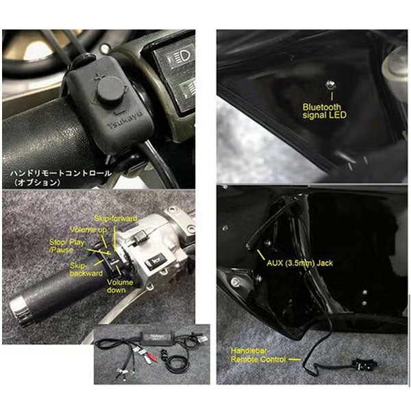 5-3/4インチヘッドライト用BATWING フェアリング オーディオ付き DYNA＆SOFTAIL用 (6X9スピーカー)-03