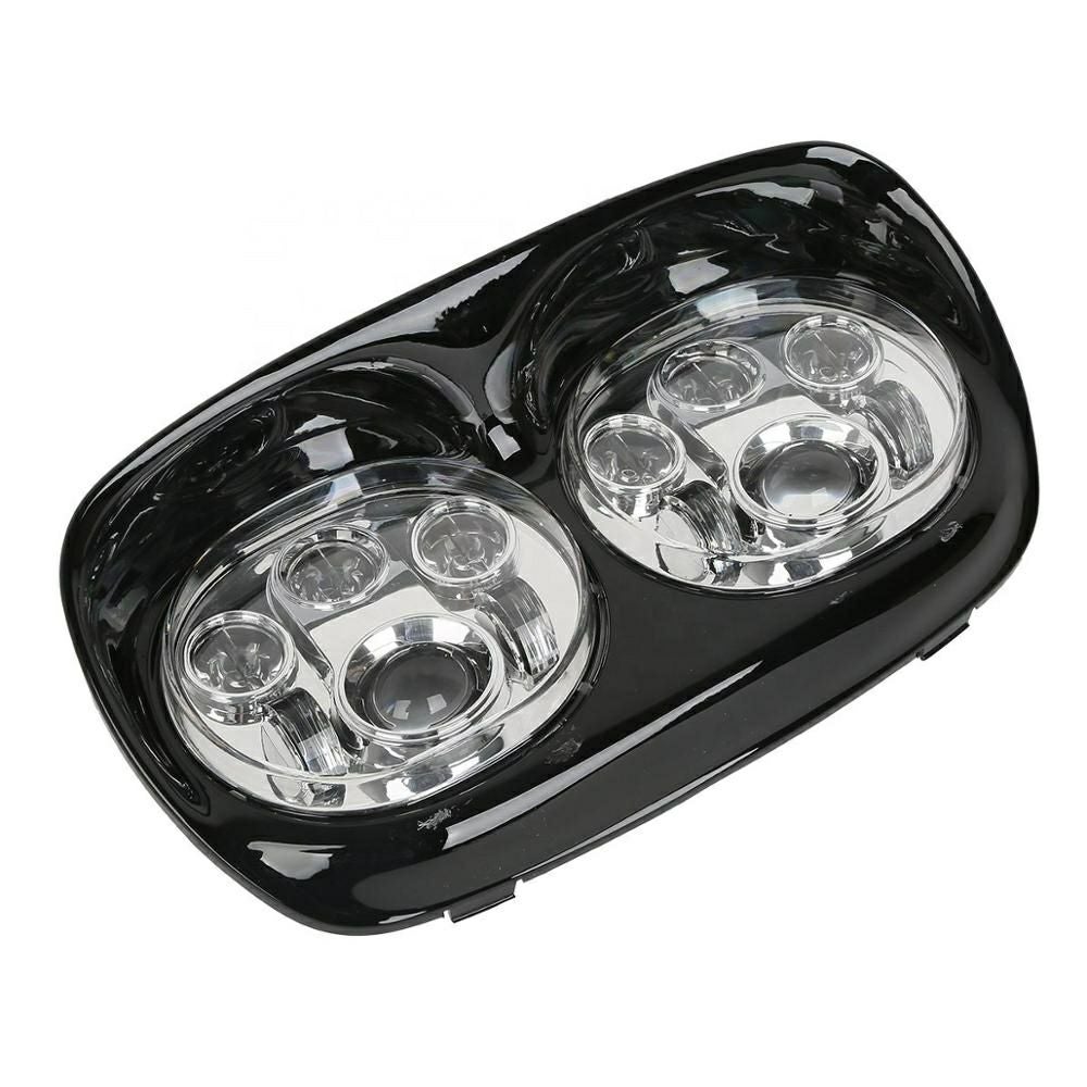 WMW LED デュアル・ヘッドライト　クローム 2004～2013　FLTR/X-02