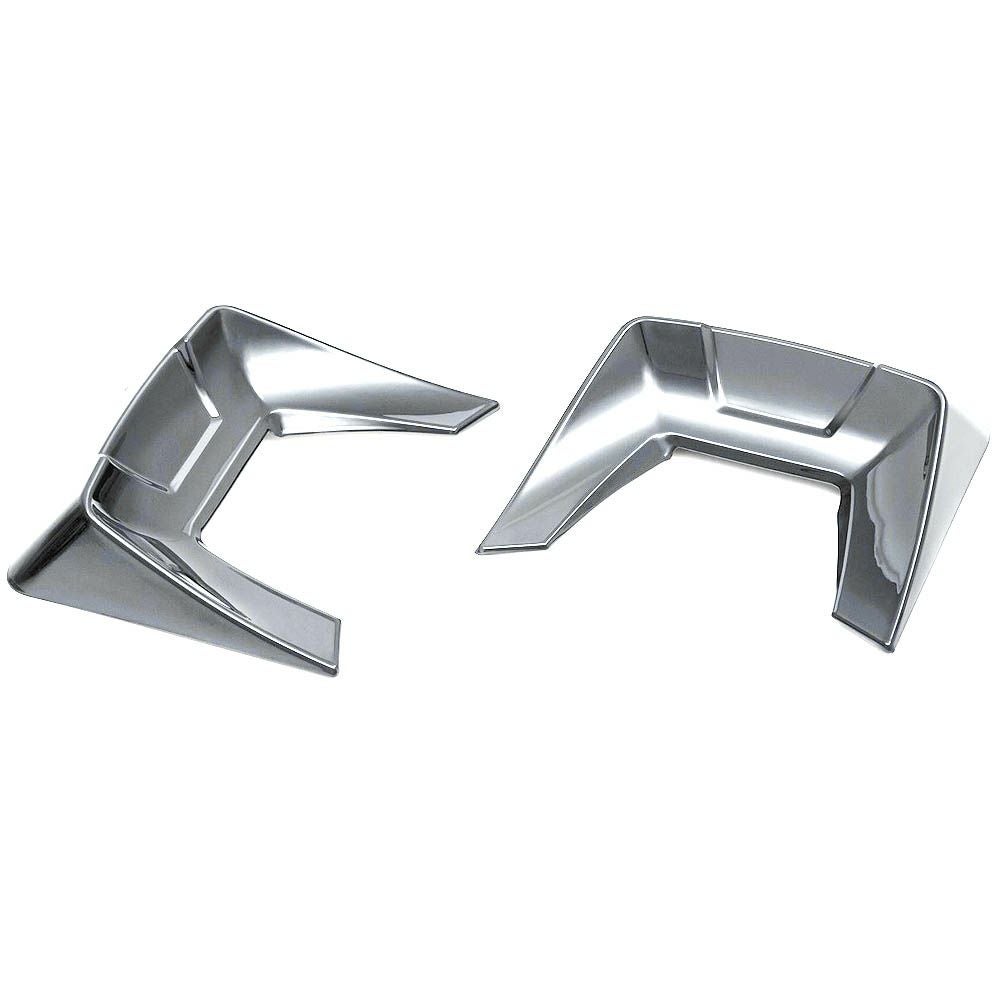 クリアキン Speedform サドルバッグリッドスポイラー　クローム-02