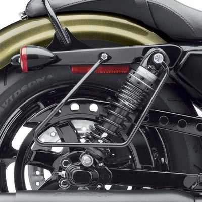 スポーツスターXL1200、XL883用サドルバッグマウント サイクル 