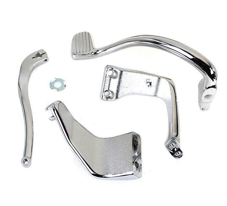 V-Twin ミッドコントロール前出しキット クローム |ハーレーパーツ専門