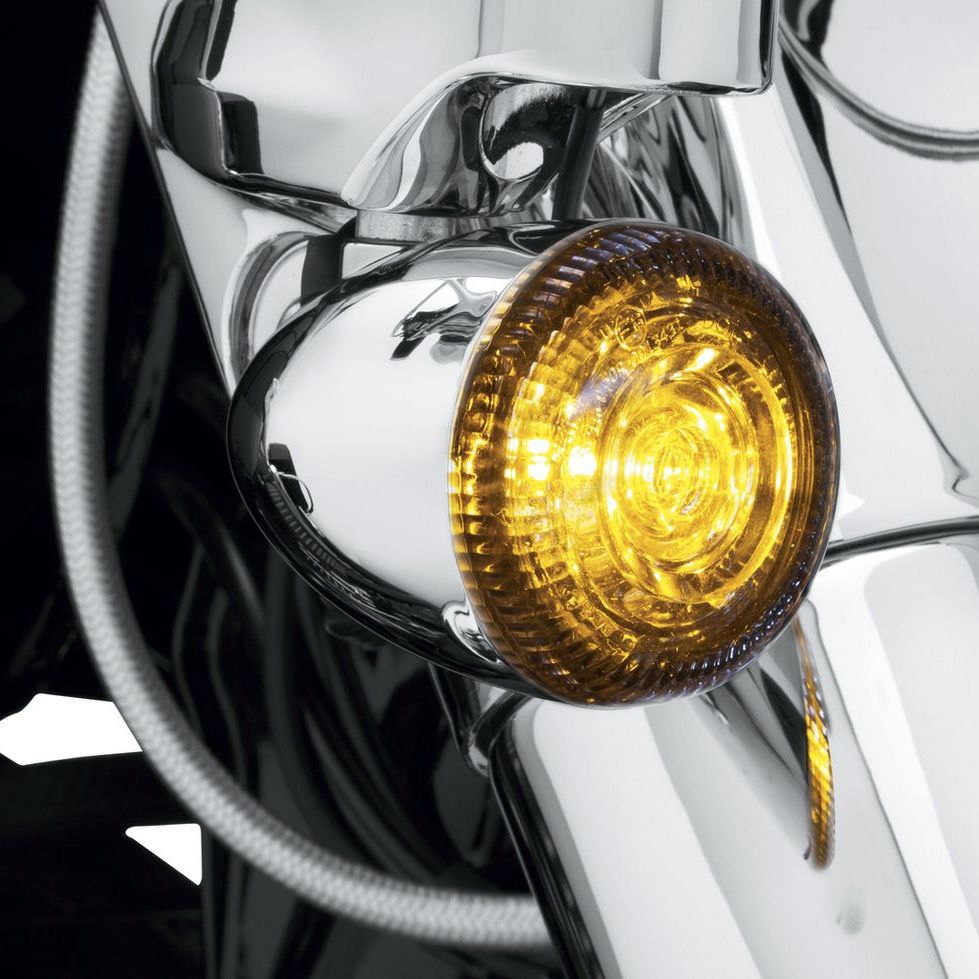 LEDブレットターンシグナル インサートキット アンバー |ハーレー