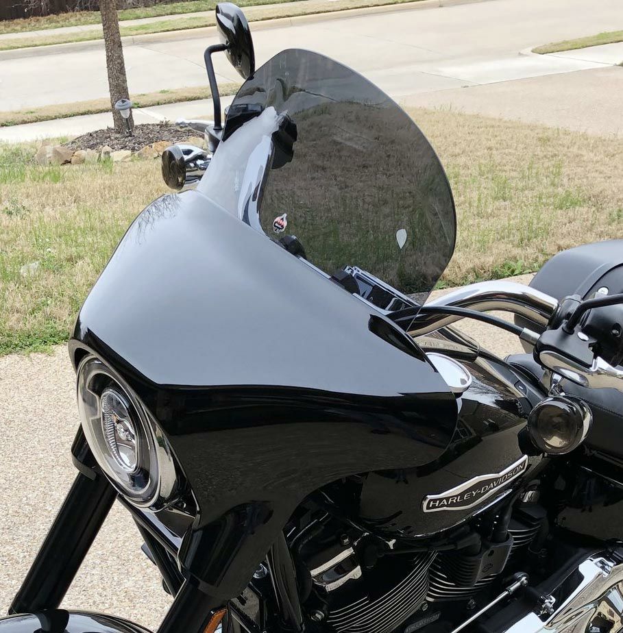 クロックワークス SOFTAIL ウインドシールド |ハーレーパーツメーカー(USA)