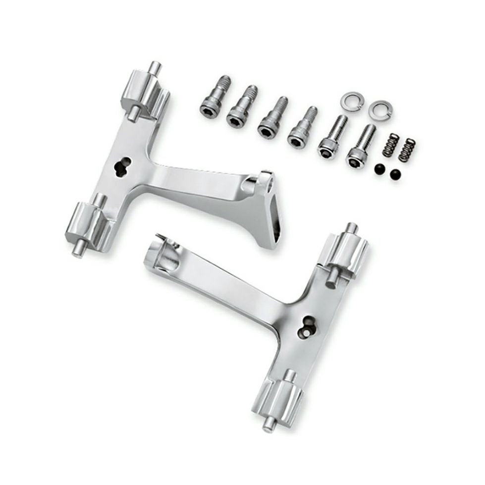 パッセンジャーフットボード・サポートキット クローム-01