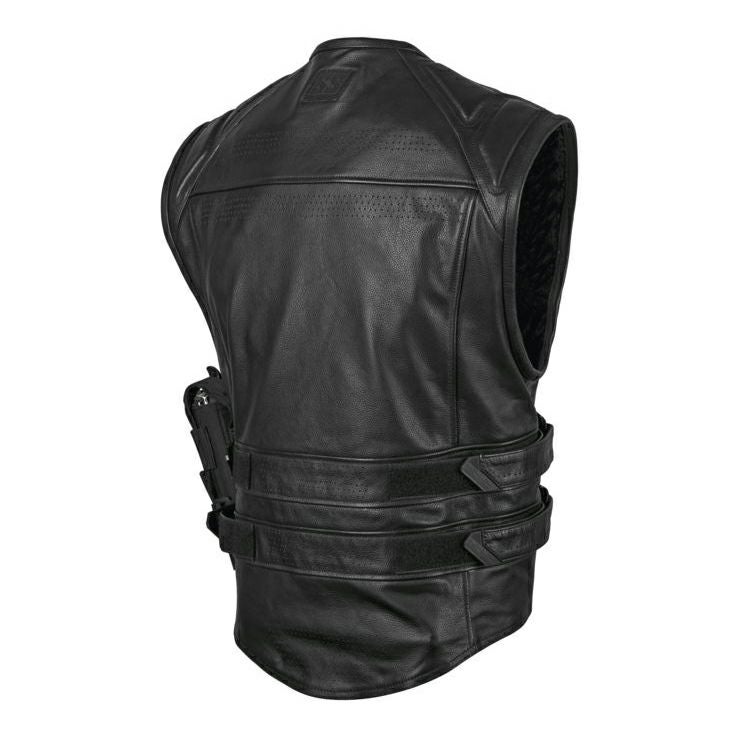 スピード&ストレングス クイック&デッド メンズ・レザーベスト 2XL-04