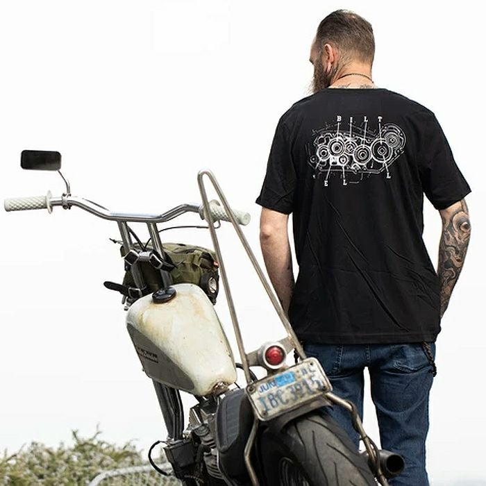 BIILT WELL【ビルトウェル】カムシャフトポケットTシャツ-04