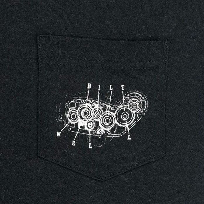 BIILT WELL【ビルトウェル】カムシャフトポケットTシャツ-05