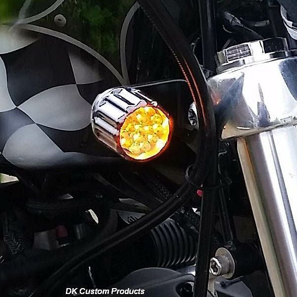 Kellermann Bullet1000PLwhite フロントウィンカー1個 Kellermann Bullet 1000 PL white LED Blinker mit Positionslicht
