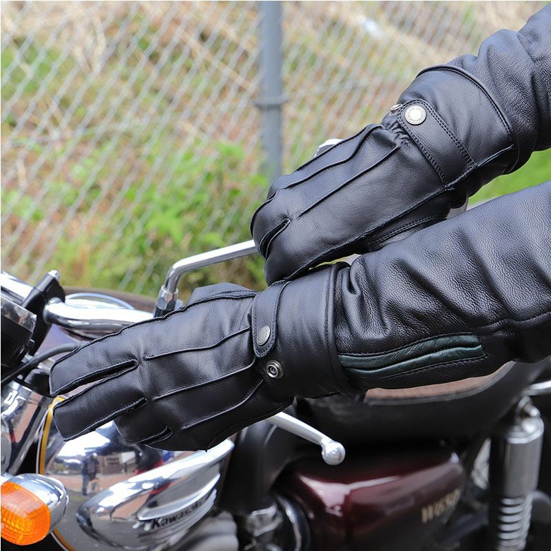 デグナー レザー・ウィンターグローブ ブラック-01