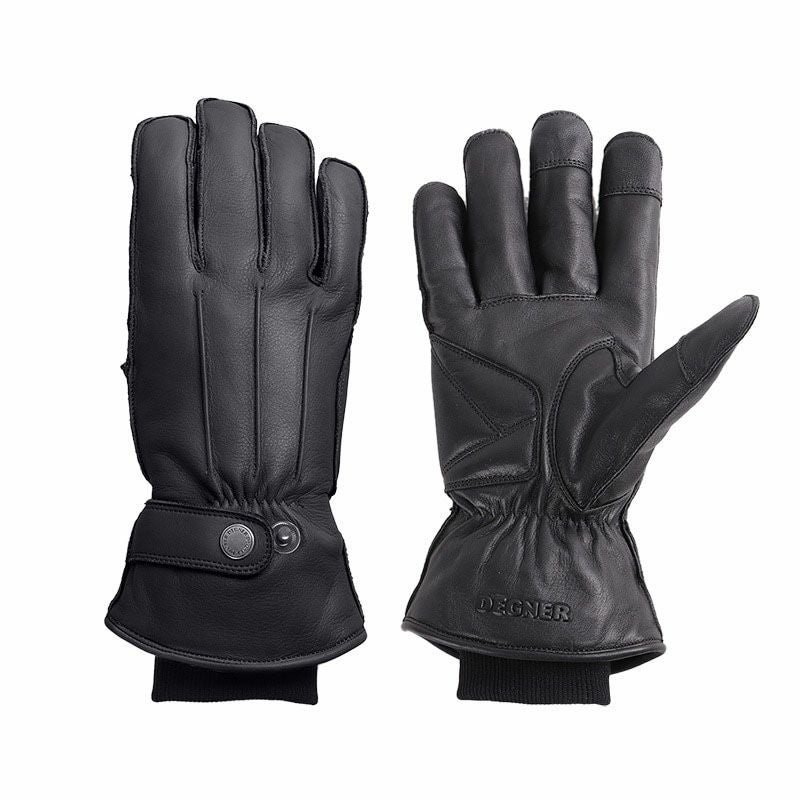 デグナー レザー・ウィンターグローブ ブラック-02