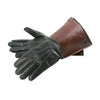 デグナー レザー・ガントレットグローブ ハードカフス ブラック/ブラウン-01