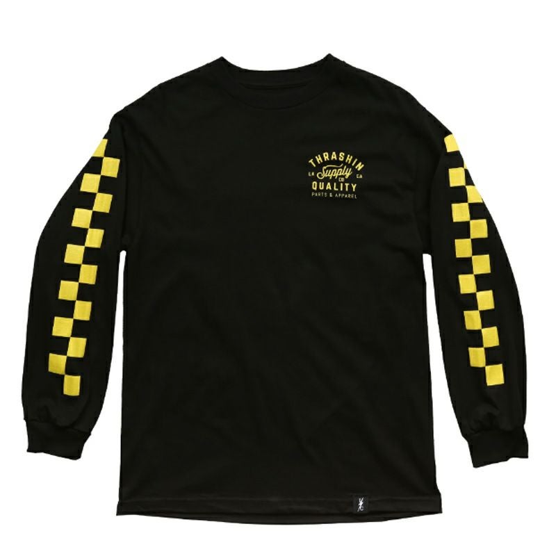 Thrashin Supply 「Quality」ロングスリーブ ブラック-01