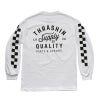 Thrashin Supply 「Quality」ロングスリーブ ホワイト-02