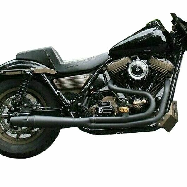 サンダーヘッダー フルエキゾースト・マフラー ブラック FXR |ハーレー