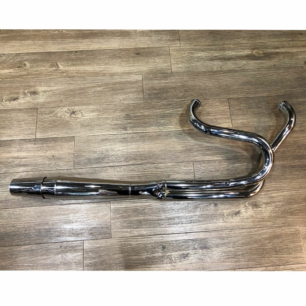 サンダーヘッダー フルエキゾースト・マフラー クローム-02