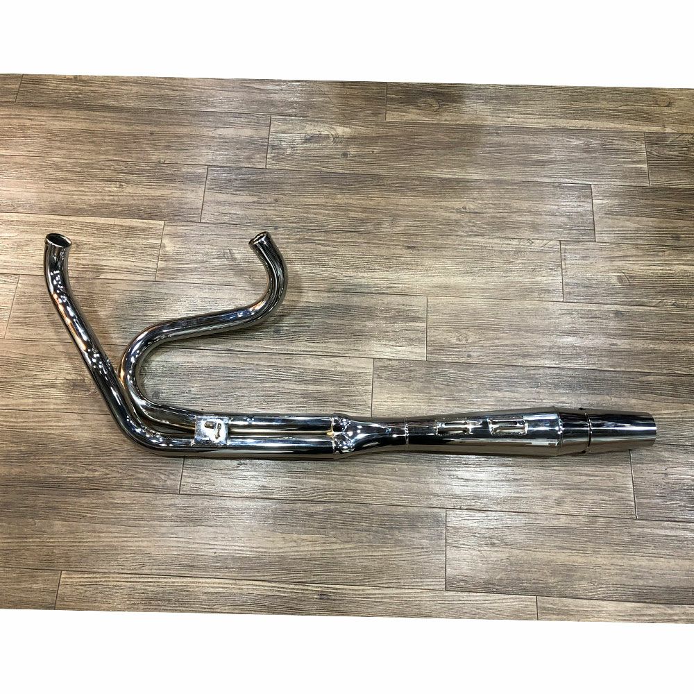 サンダーヘッダー フルエキゾースト・マフラー クローム-03