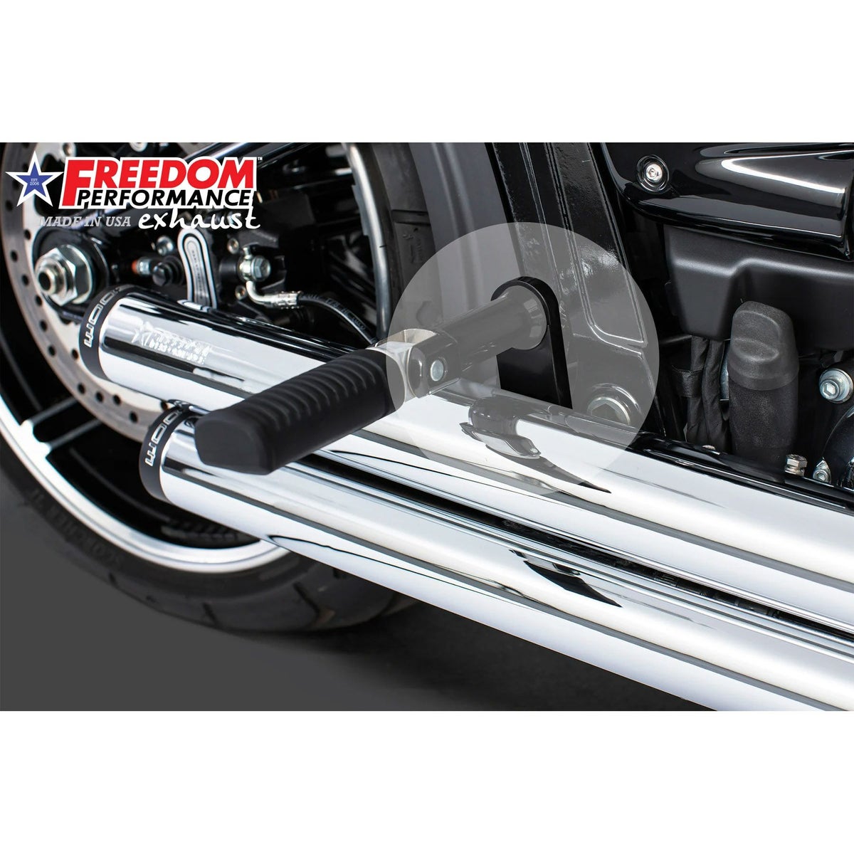 フリーダムパフォーマンス パッセンジャーフットペグ・リロケーションキット FLFB/FXBR-05