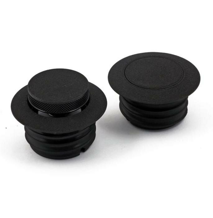 ハーレー純正 フラッシュマウント・フュエルキャップ グロスブラック