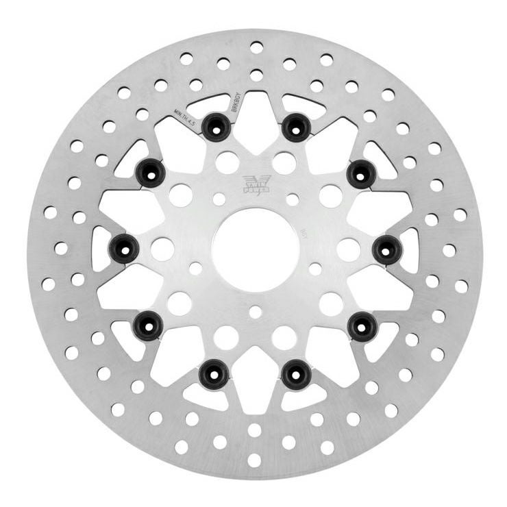 Twin Power フローティング・メッシュブレーキローター リア 11.8インチ シルバー-01