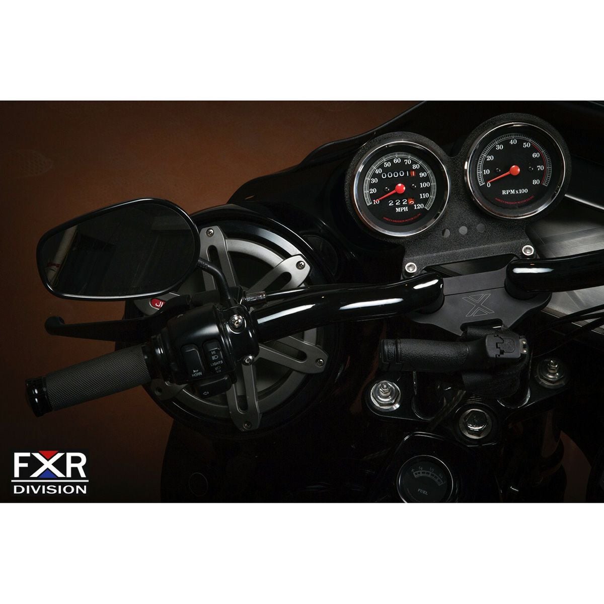 FXRディビジョン ガンクリップ・ゲージマウント ブラック-04