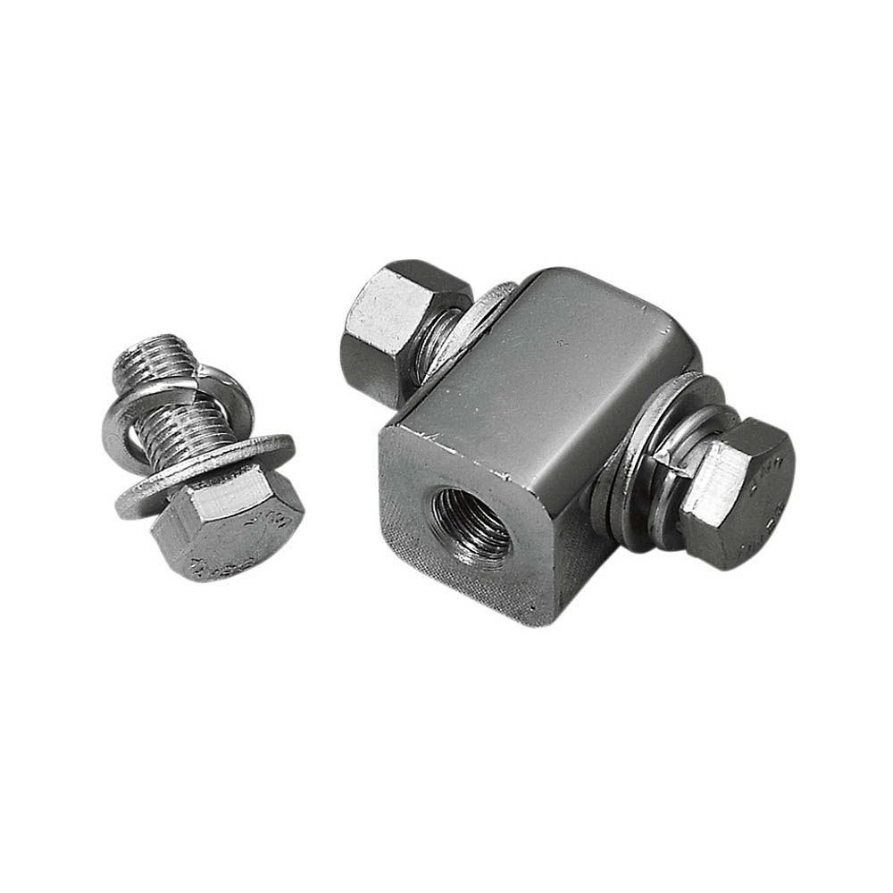 Drag Specialties ボトムマウント ヘッドライトマウンティングブロック
