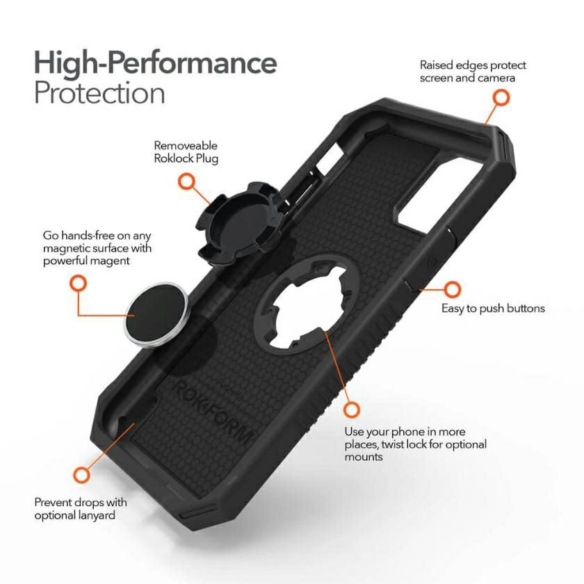 ROKFORM iPhone11-Pro Ruggedケース ガンメタル-03