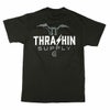 Thrashin Supply 「HANDLE BAR」Tシャツ ブラック-01